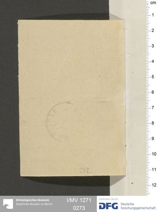 Acta XII (Turfan) | (I/MV 1271 0273)