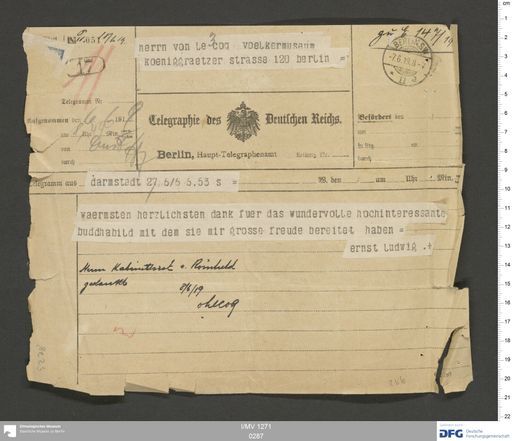 Acta XII (Turfan) | (I/MV 1271 0287)