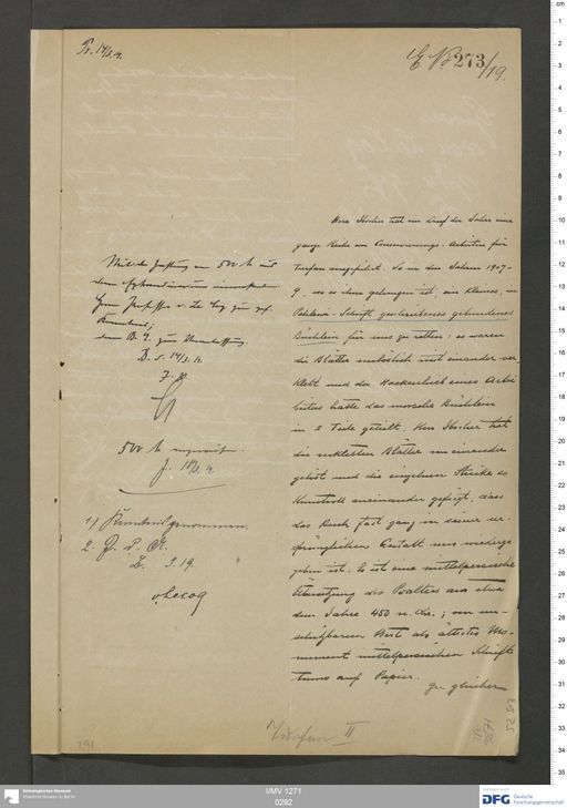 Acta XII (Turfan) | (I/MV 1271 0292)