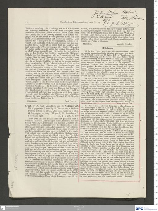 Acta XII (Turfan) | (I/MV 1271 0311)