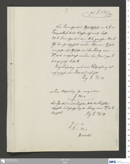 Acta XII (Turfan) | (I/MV 1271 0342)