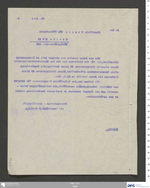 Acta XII (Turfan) | (I/MV 1271 0345)