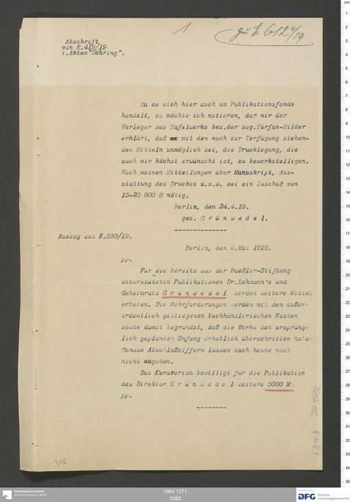 Acta XII (Turfan) | (I/MV 1271 0352)