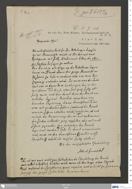 Acta XII (Turfan) | (I/MV 1271 0354)