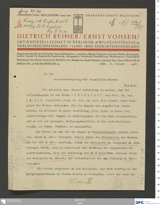 Acta XII (Turfan) | (I/MV 1271 0374)