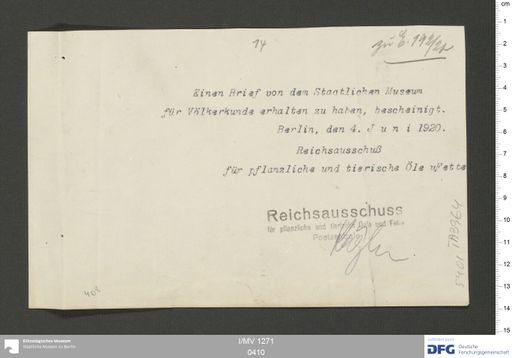 Acta XII (Turfan) | (I/MV 1271 0410)