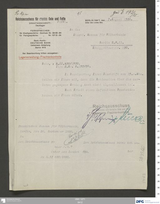 Acta XII (Turfan) | (I/MV 1271 0412)