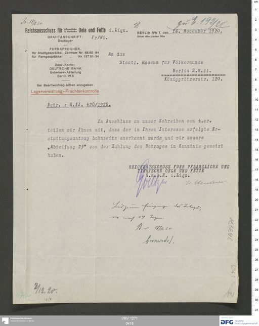 Acta XII (Turfan) | (I/MV 1271 0418)