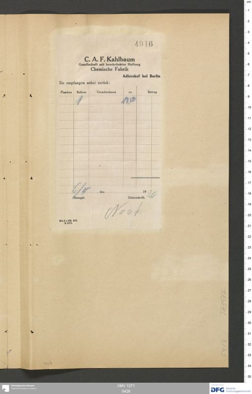 Acta XII (Turfan) | (I/MV 1271 0428)