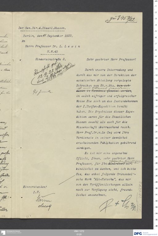 Acta XIII (Turfan) | (I/MV 1272 0120)