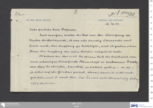 Acta XIII (Turfan) | (I/MV 1272 0142)