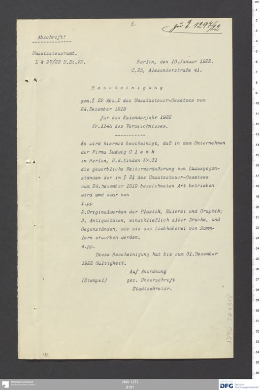 Acta XIII (Turfan) | (I/MV 1272 0191)