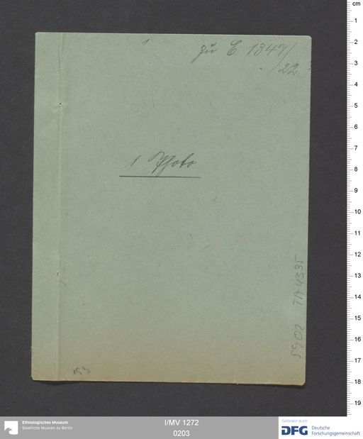 Acta XIII (Turfan) | (I/MV 1272 0203)