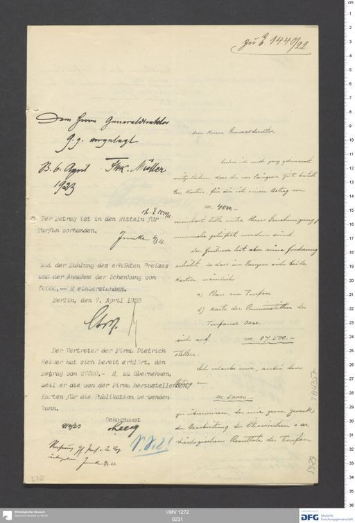 Acta XIII (Turfan) | (I/MV 1272 0231)