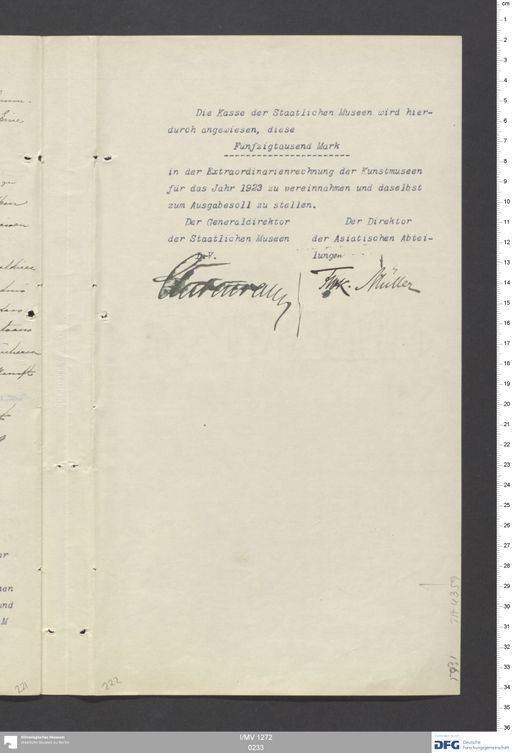 Acta XIII (Turfan) | (I/MV 1272 0233)