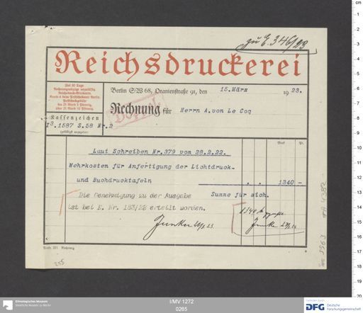 Acta XIII (Turfan) | (I/MV 1272 0265)