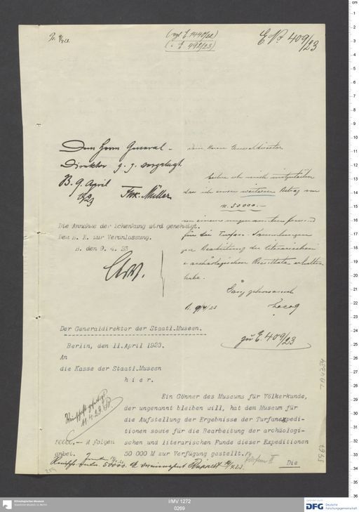 Acta XIII (Turfan) | (I/MV 1272 0269)