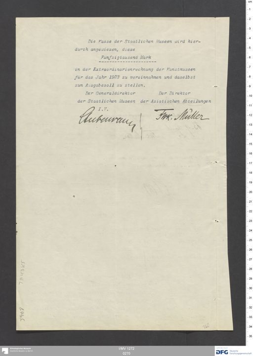 Acta XIII (Turfan) | (I/MV 1272 0270)