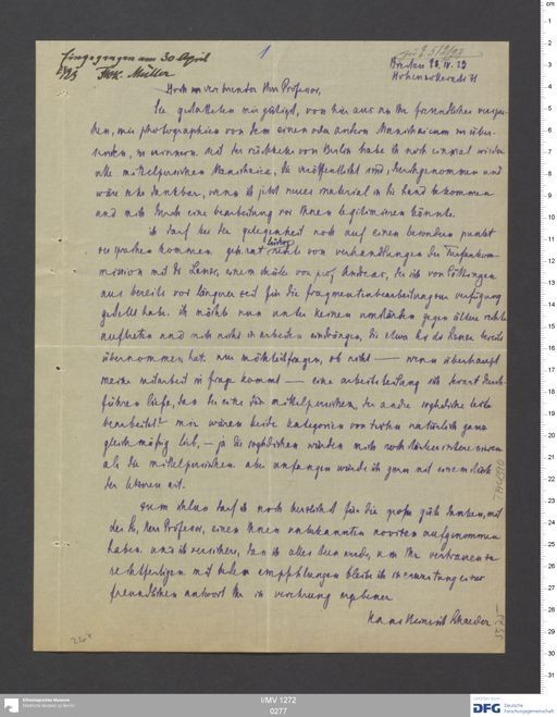 Acta XIII (Turfan) | (I/MV 1272 0277)