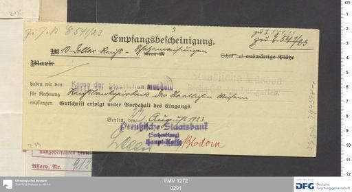 Acta XIII (Turfan) | (I/MV 1272 0291)