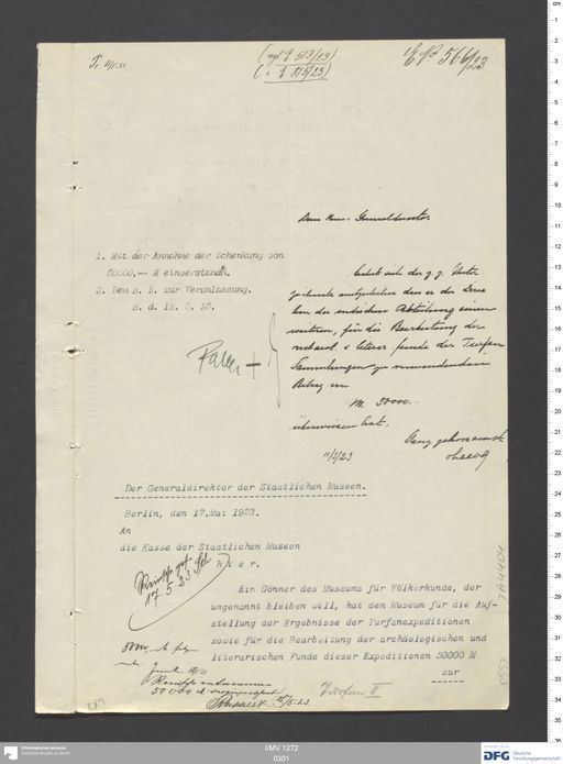 Acta XIII (Turfan) | (I/MV 1272 0301)