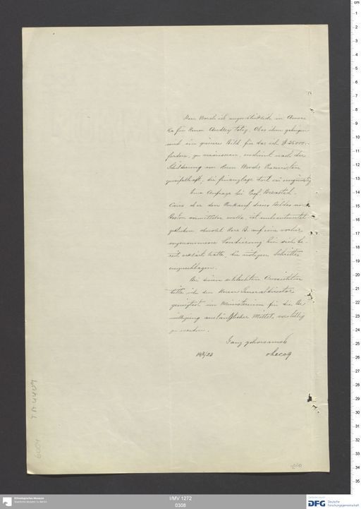 Acta XIII (Turfan) | (I/MV 1272 0308)