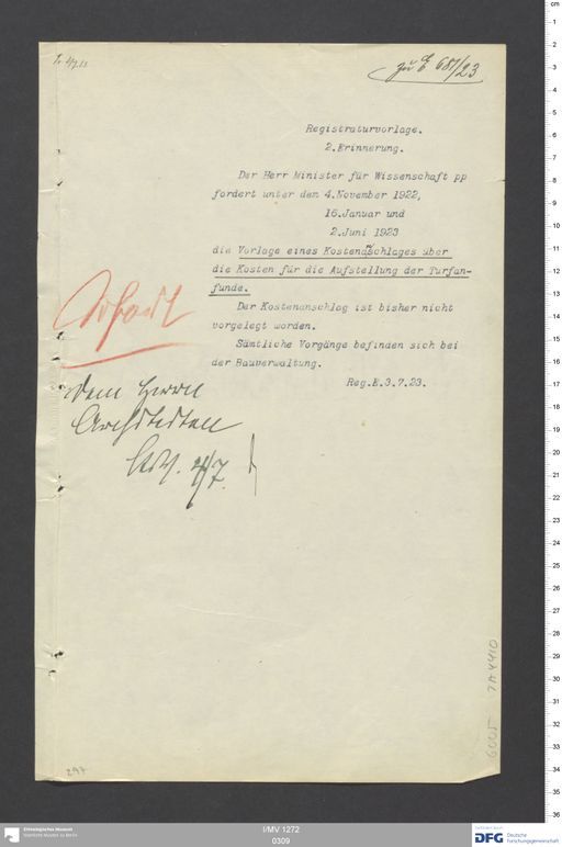 Acta XIII (Turfan) | (I/MV 1272 0309)