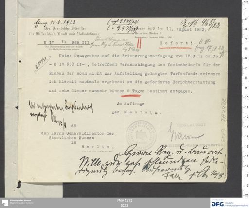 Acta XIII (Turfan) | (I/MV 1272 0323)