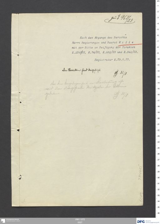 Acta XIII (Turfan) | (I/MV 1272 0327)