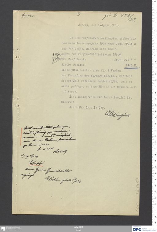 Acta XIII (Turfan) | (I/MV 1272 0333)