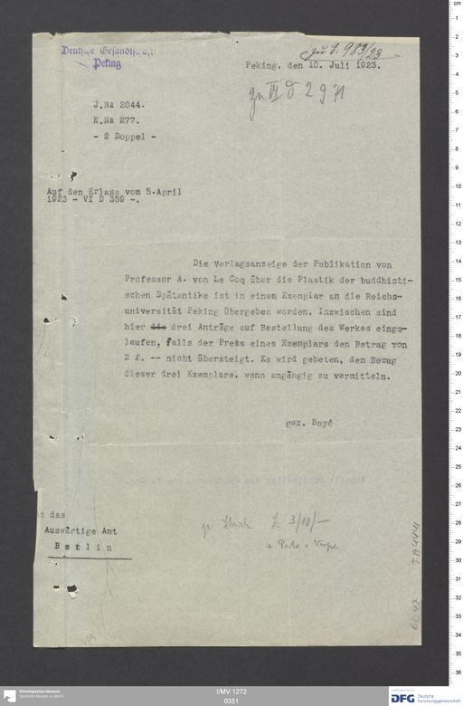 Acta XIII (Turfan) | (I/MV 1272 0351)