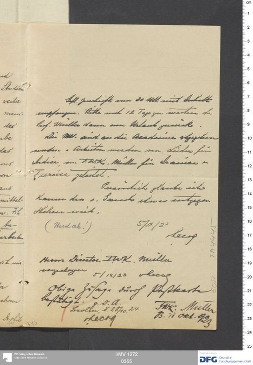 Acta XIII (Turfan) | (I/MV 1272 0355)