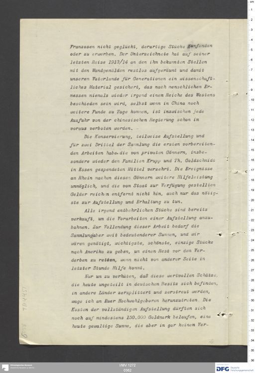 Acta XIII (Turfan) | (I/MV 1272 0362)