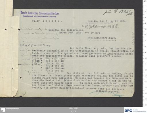 Acta XIII (Turfan) | (I/MV 1272 0376)