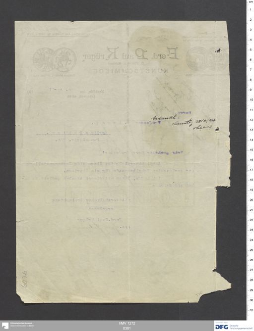 Acta XIII (Turfan) | (I/MV 1272 0381)