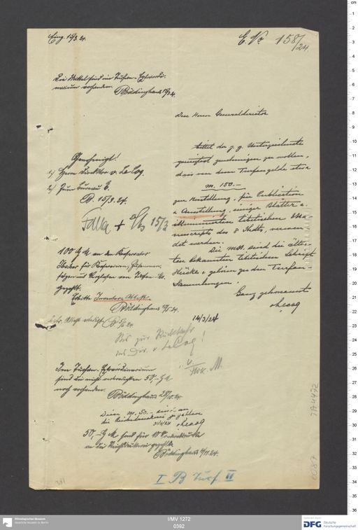 Acta XIII (Turfan) | (I/MV 1272 0392)