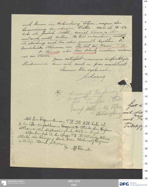 Acta XIII (Turfan) | (I/MV 1272 0397)