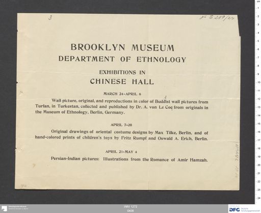 Acta XIII (Turfan) | (I/MV 1272 0408)