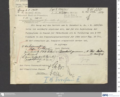 Acta XIII (Turfan) | (I/MV 1272 0410)