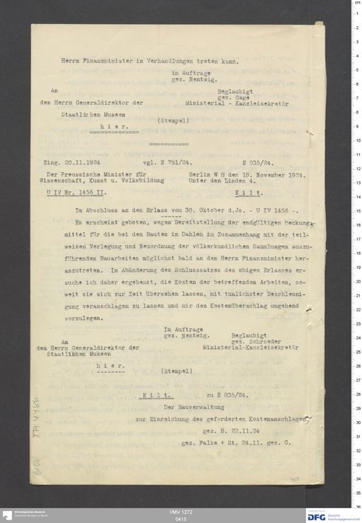 Acta XIII (Turfan) | (I/MV 1272 0415)