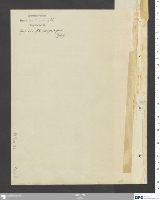 Acta XIII (Turfan) | (I/MV 1272 0859)