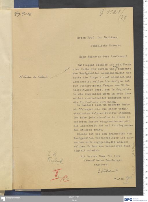 Acta XIV (Turfan) | (I/MV 1273 0119)