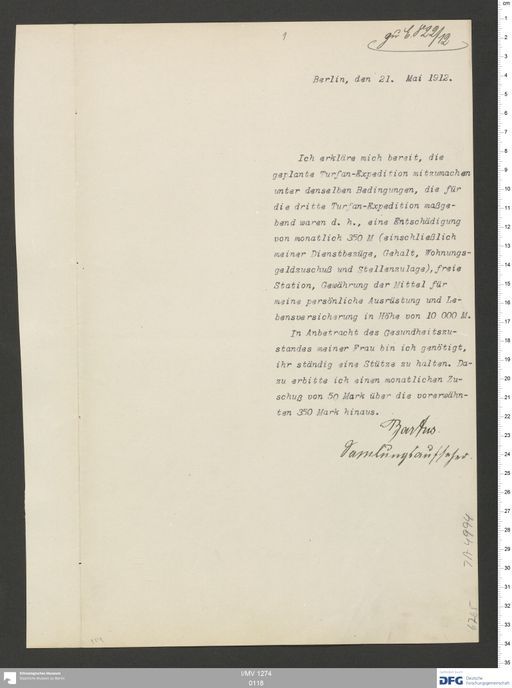 Acta XV (Turfan) | (I/MV 1274 0118)