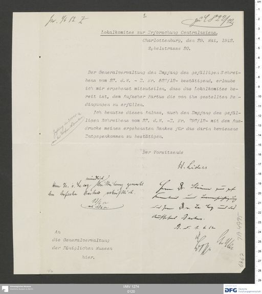 Acta XV (Turfan) | (I/MV 1274 0120)