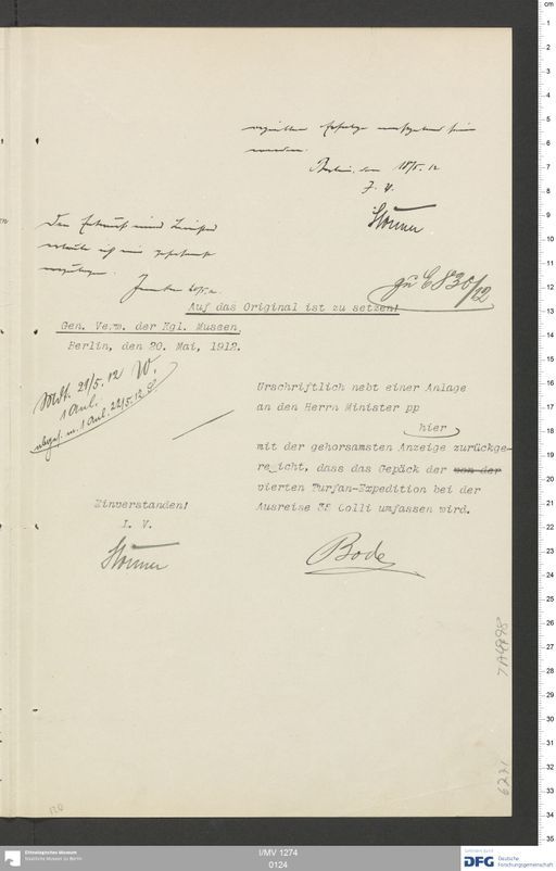 Acta XV (Turfan) | (I/MV 1274 0124)