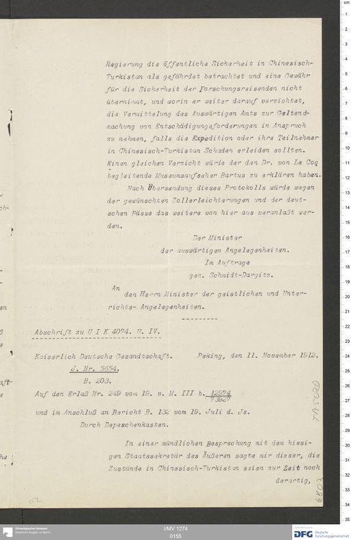 Acta XV (Turfan) | (I/MV 1274 0155)