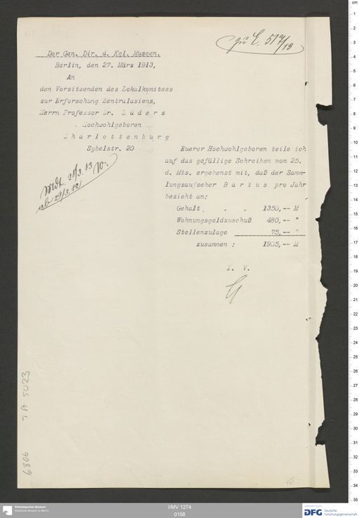 Acta XV (Turfan) | (I/MV 1274 0158)