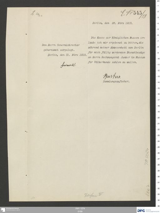 Acta XV (Turfan) | (I/MV 1274 0159)