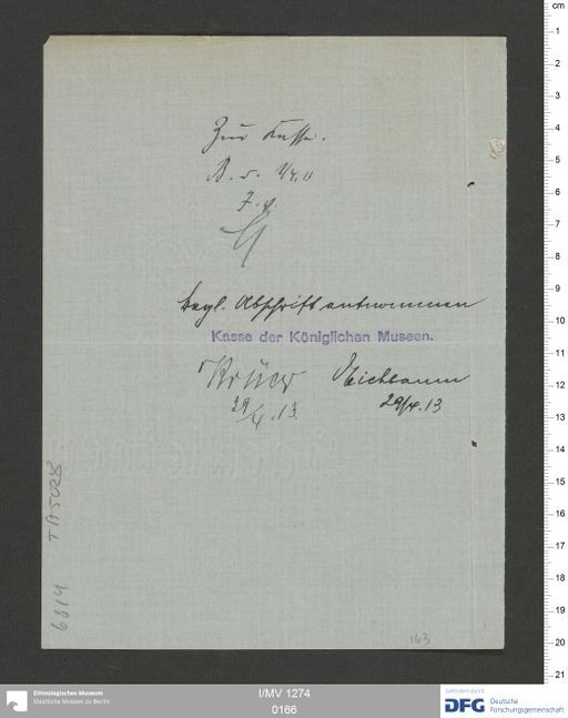 Acta XV (Turfan) | (I/MV 1274 0166)