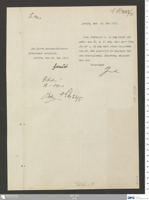 Acta XV (Turfan) | (I/MV 1274 0175)